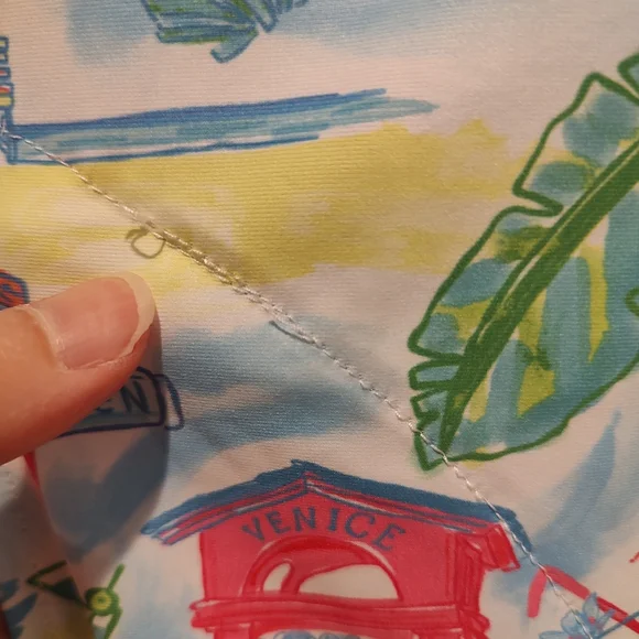 Smith & Quinn Custom Katherine Golf Sleeveless Dress Venice Beach Tropic… - Picture 9 of 11